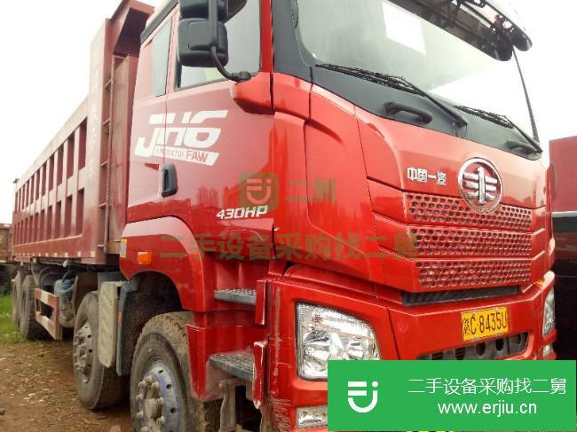 福建出售二手青島解放自卸車