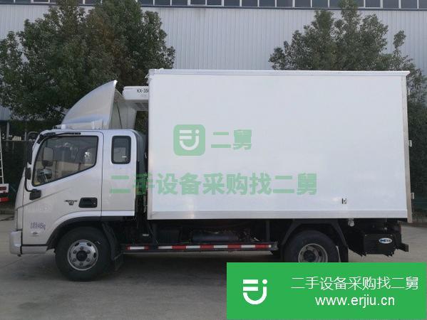 重慶出售二手福田歐馬可一排半藍牌冷藏車