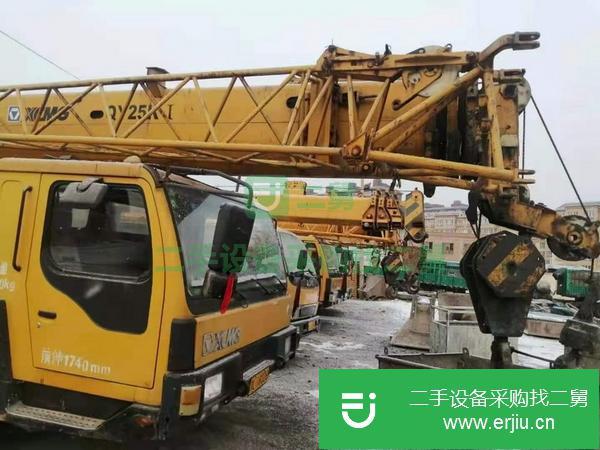 內蒙古出售二手10年8月徐工25k-1汽車吊