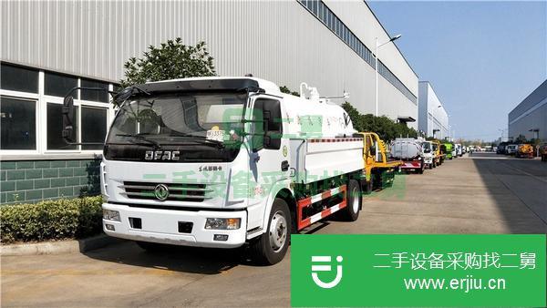 吉林出售二手東風大多利卡8方清洗吸污車