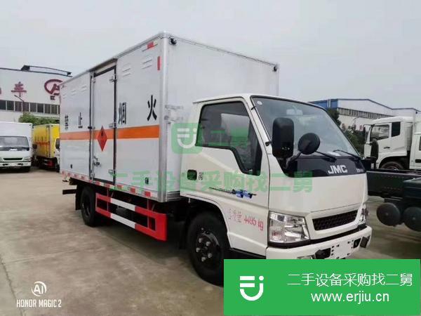 河北出售二手拉煙花炮竹專用的危險品廂式運輸車