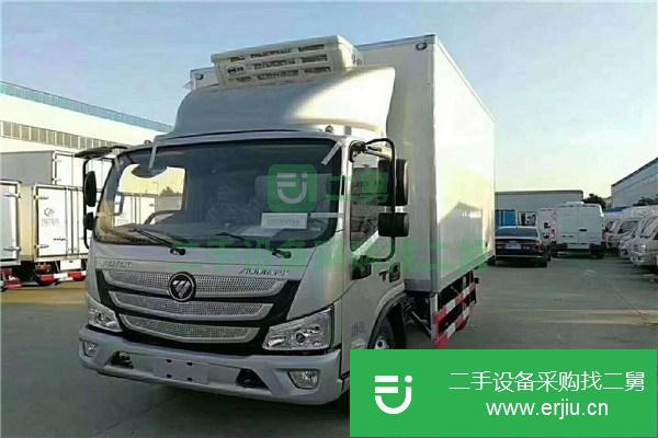 甘肅出售二手福田歐馬可5.2米冷藏車支持分期