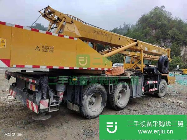 湖南出售二手07年出廠徐工16噸汽車吊國二
