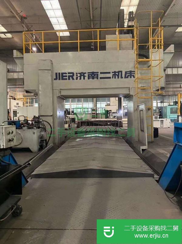浙江出售二手濟南二機2.7x4.2米數(shù)控龍門銑床