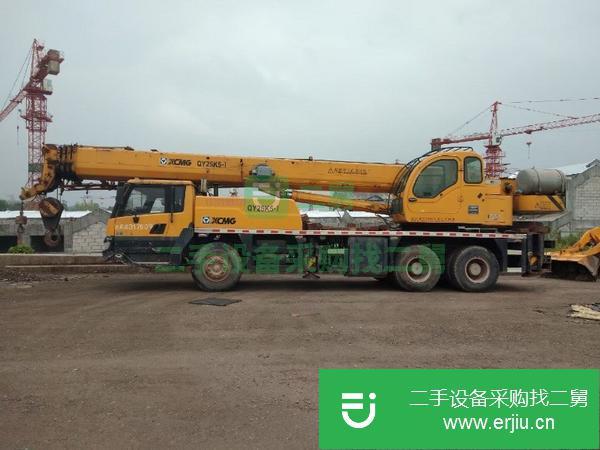 重慶出售二手徐工25k5-1汽車吊
