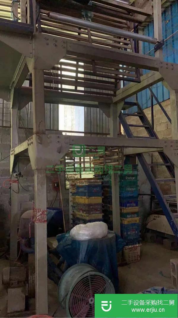 貴州出售二手1.1米高壓吹膜機