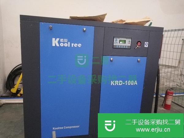 四川出售二手酷銳KDR-100A空壓機
