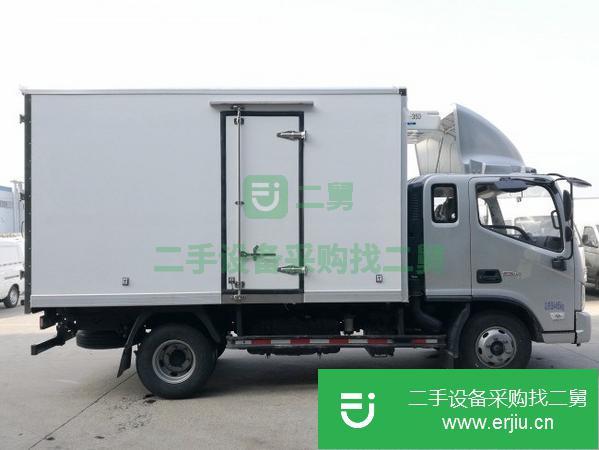 重慶出售二手福田歐馬可一排半藍牌冷藏車