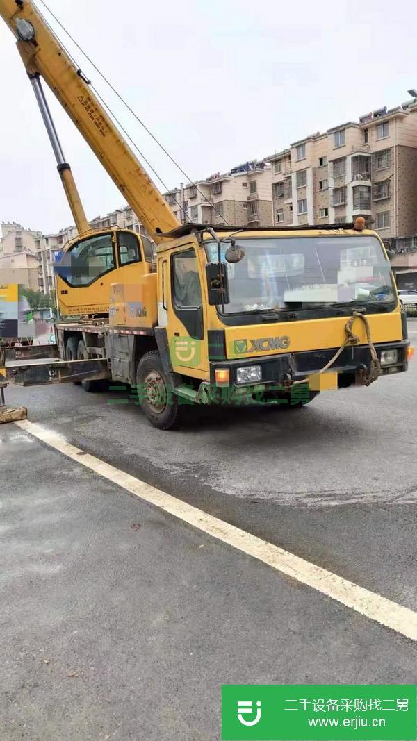 江蘇出售二手08年10月徐工25k5汽車吊國三發動機