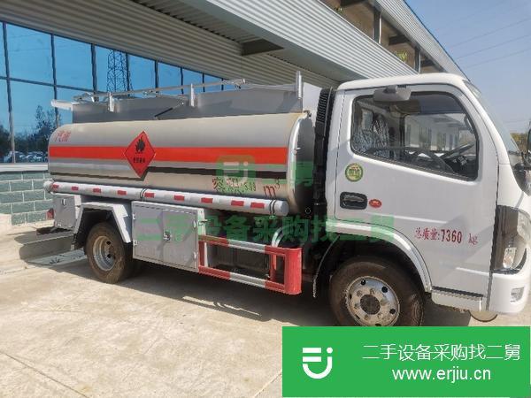 河北出售二手國六5噸油罐車朝柴130馬力