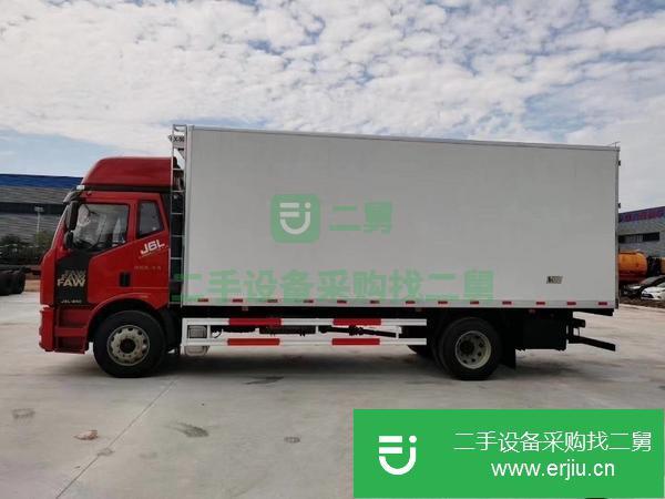 湖北出售二手解放J6L，6.8米冷藏車
