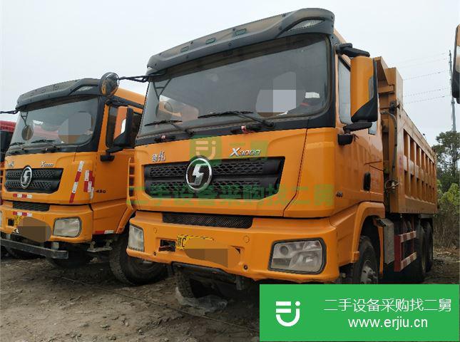 江西出售二手陜汽重卡430馬力6.2米自卸車車況好手續齊全