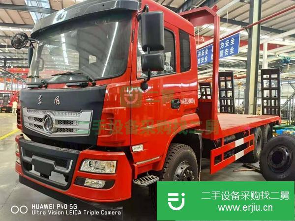 內蒙古出售二手東風D17-H后八輪平板運輸車