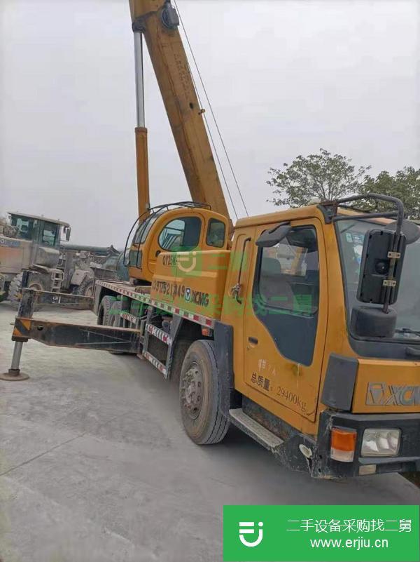 江蘇出售二手徐工25k-2汽車吊,12年出廠國三