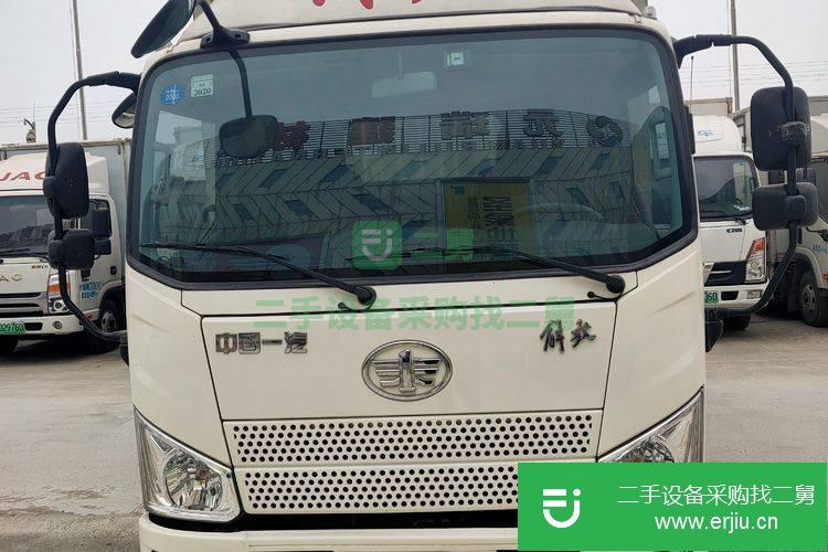 四川出售二手一汽解放輕卡4米2廂式貨車