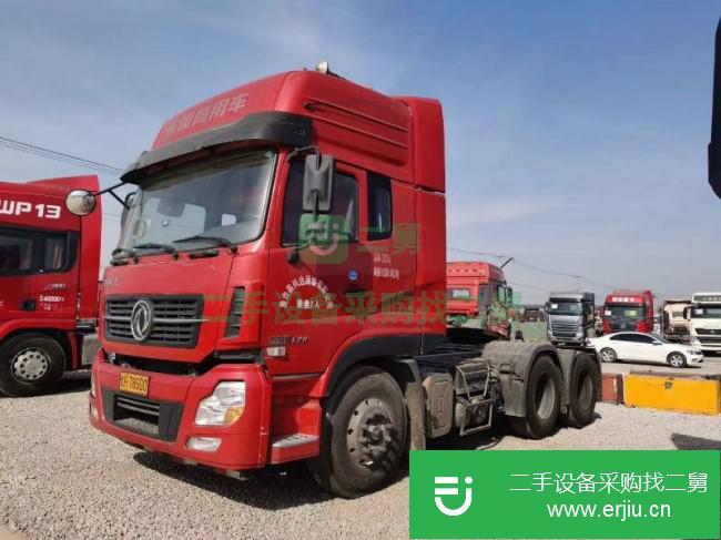山東出售二手東風天龍520馬力牽引車