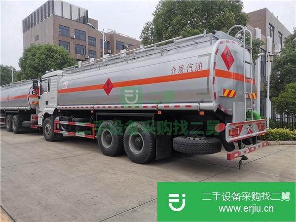 內(nèi)蒙古出售二手陜汽德龍后雙橋15噸油罐車