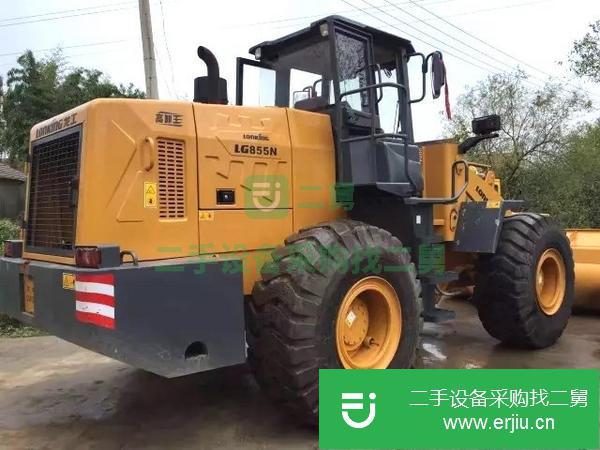 山東出售二手17年龍工裝載機