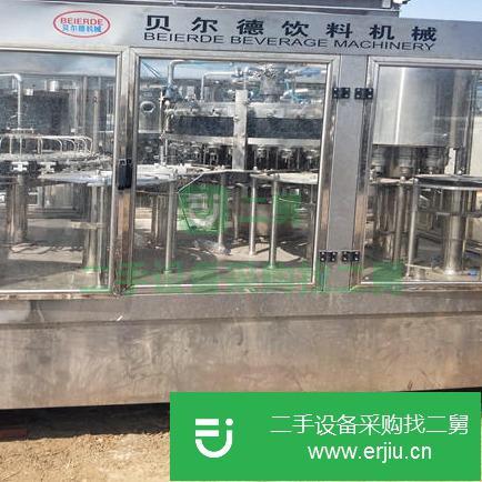 山東出售二手三合一礦泉水灌裝機