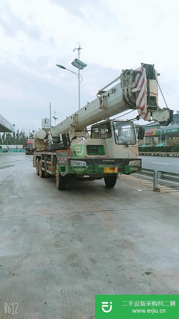 云南出售二手12年3月份中聯20噸4節臂汽車吊