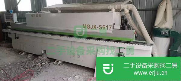河北出售二手2019年雙修帶跟蹤全自動(dòng)封邊機(jī)