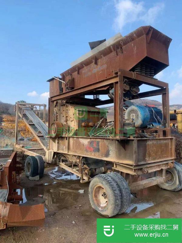 山東出售二手移動制砂機