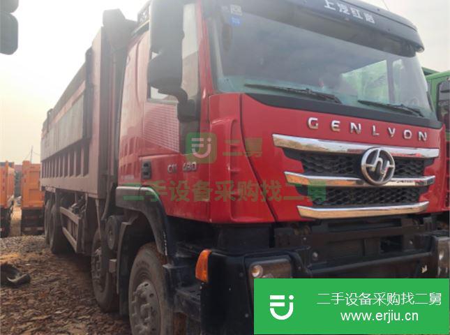 江西出售二手紅巖杰獅前四后八國五自卸車