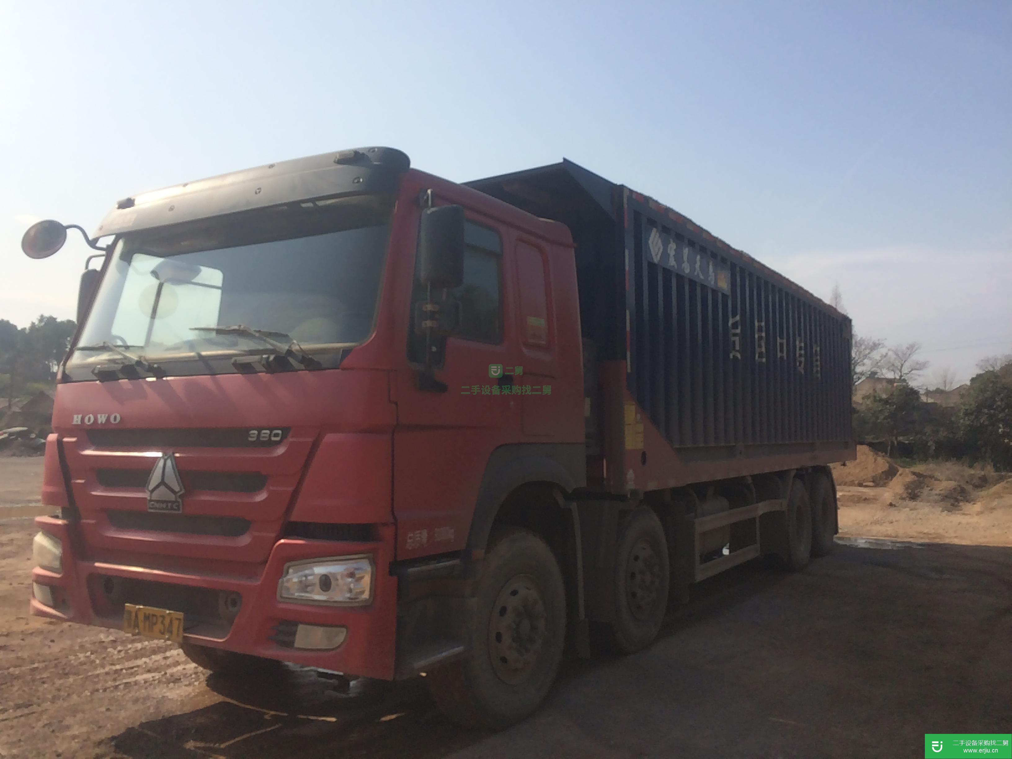 湖北出售二手重汽豪沃380馬力貨車