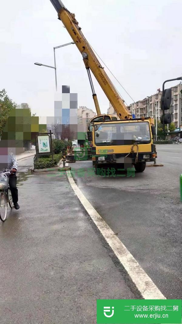 江蘇出售二手08年10月徐工25k5汽車吊國三發動機