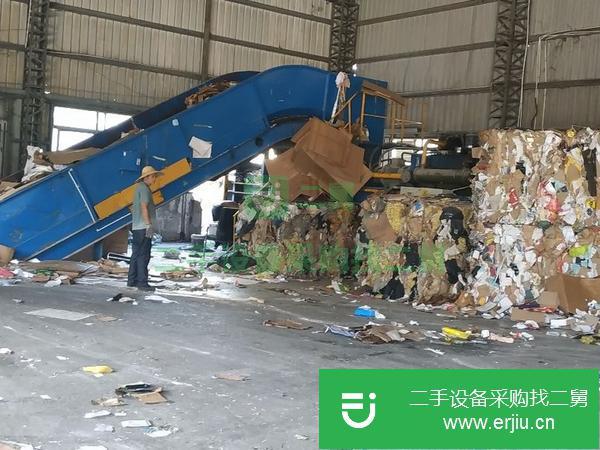 河南出售二手全自動廢紙臥式打包機