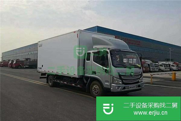 甘肅出售二手福田歐馬可5.2米冷藏車支持分期