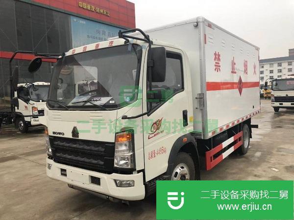 廣東出售二手重汽豪沃輕型4米2廂式運(yùn)輸車