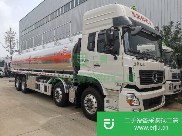 廣西出售二手東風天龍前四后八20噸油罐車容積30方