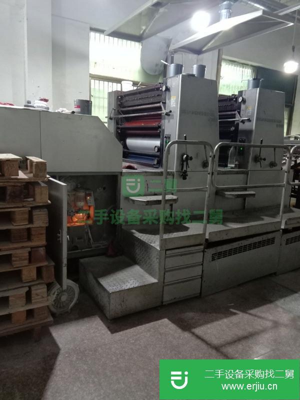 浙江出售二手920如皋雙色印刷機