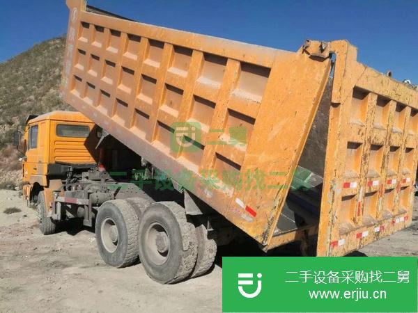 河南出售二手德龍后八輪自卸車