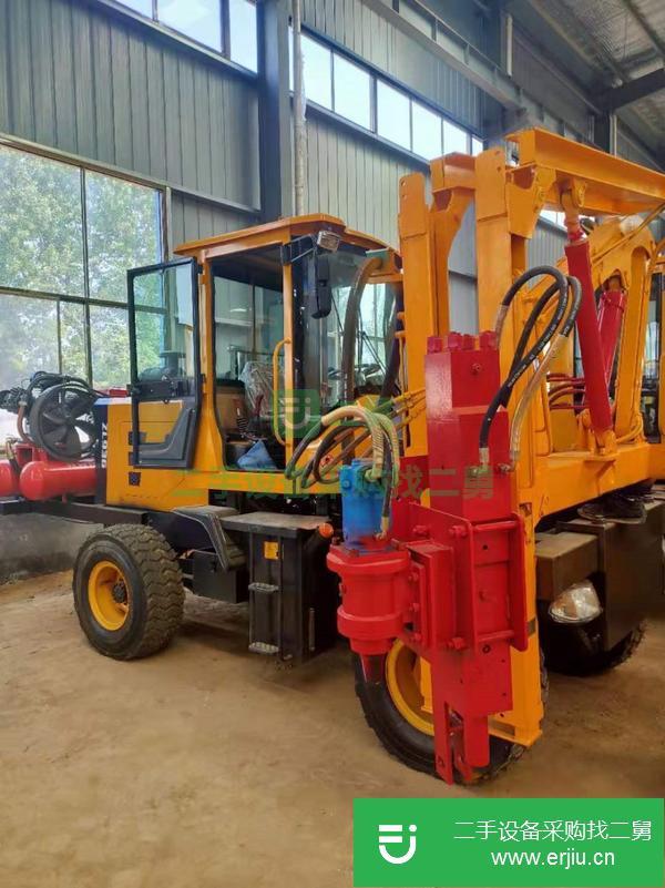 遼寧出售二手建房子護(hù)欄打樁機(jī)