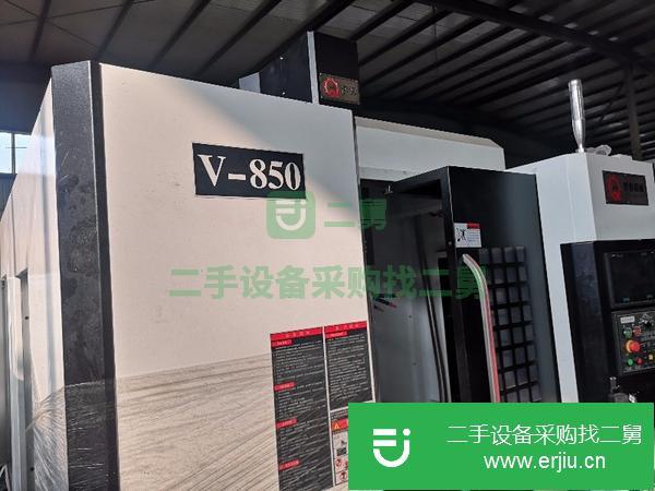 山東出售二手僑群850立式加工中心