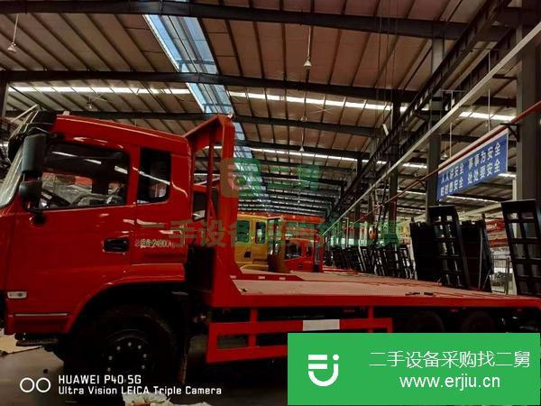 內蒙古出售二手東風D17-H后八輪平板運輸車