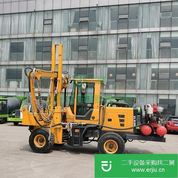 山東出售二手國六護(hù)欄打樁機(jī)