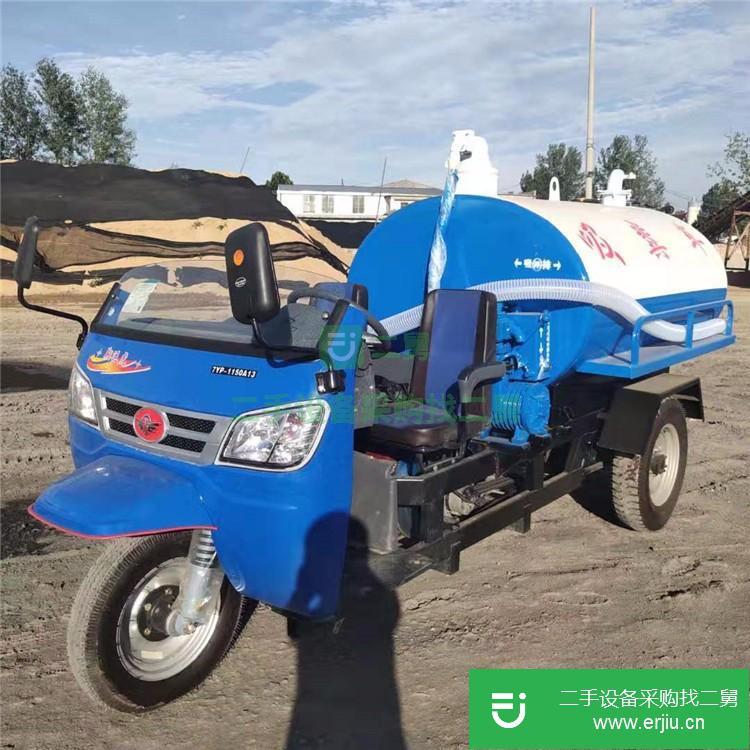 山東出售二手小型三輪吸糞車