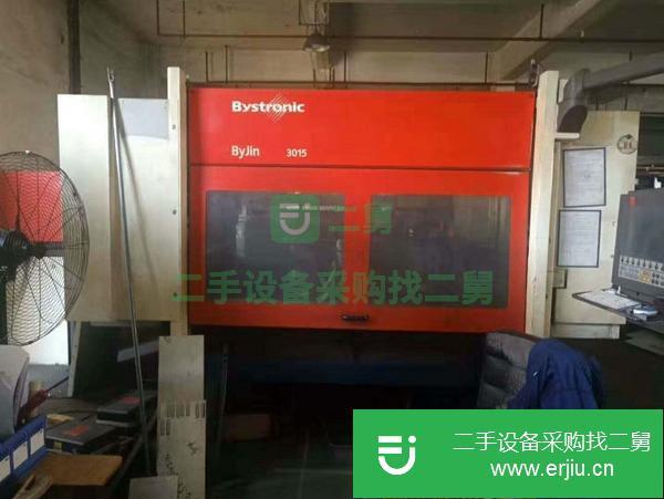 江蘇出售二手百超3000W二氧化碳3015交換平臺激光切割機