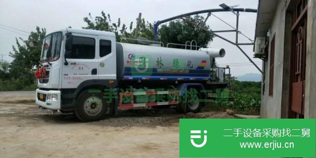 陜西出售二手東風多利卡D9灑水車