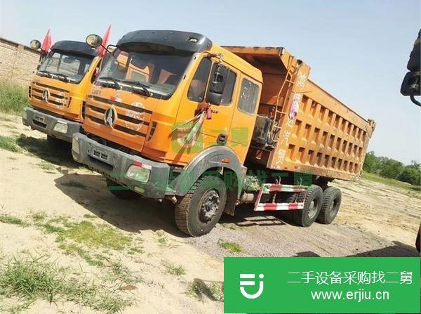 河南出售二手德龍后八輪自卸車