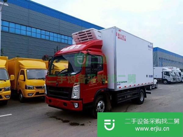 湖北出售二手國六重汽豪沃冷藏車