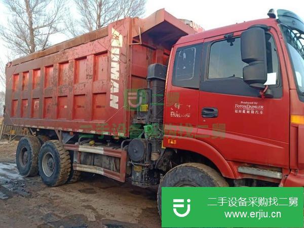 山西出售二手18年歐曼前二后八自卸車車況好