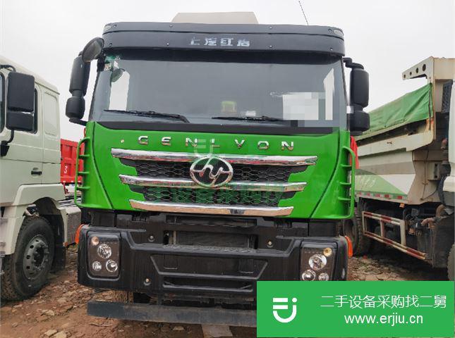 江蘇出售二手杰獅重卡390馬力6米自卸車
