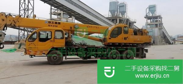 河北出售二手09年25e汽車吊