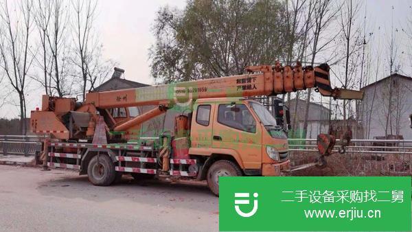 安微出售二手八噸國四三十米大臂1.5米腿吊車