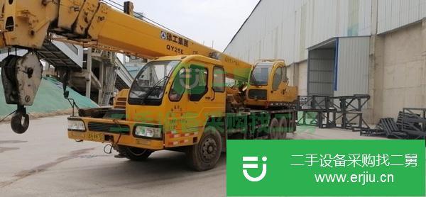 河北出售二手09年25e汽車吊