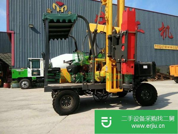 重慶出售二手公路護欄打樁機